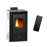 Poêle à granulés Anita 9,4 kW Sannover blanc