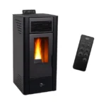 Poêle à granulés Anita 11,6 kW, Noir Sannover